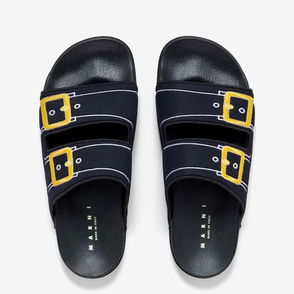 Marni Embroidered Slip On
